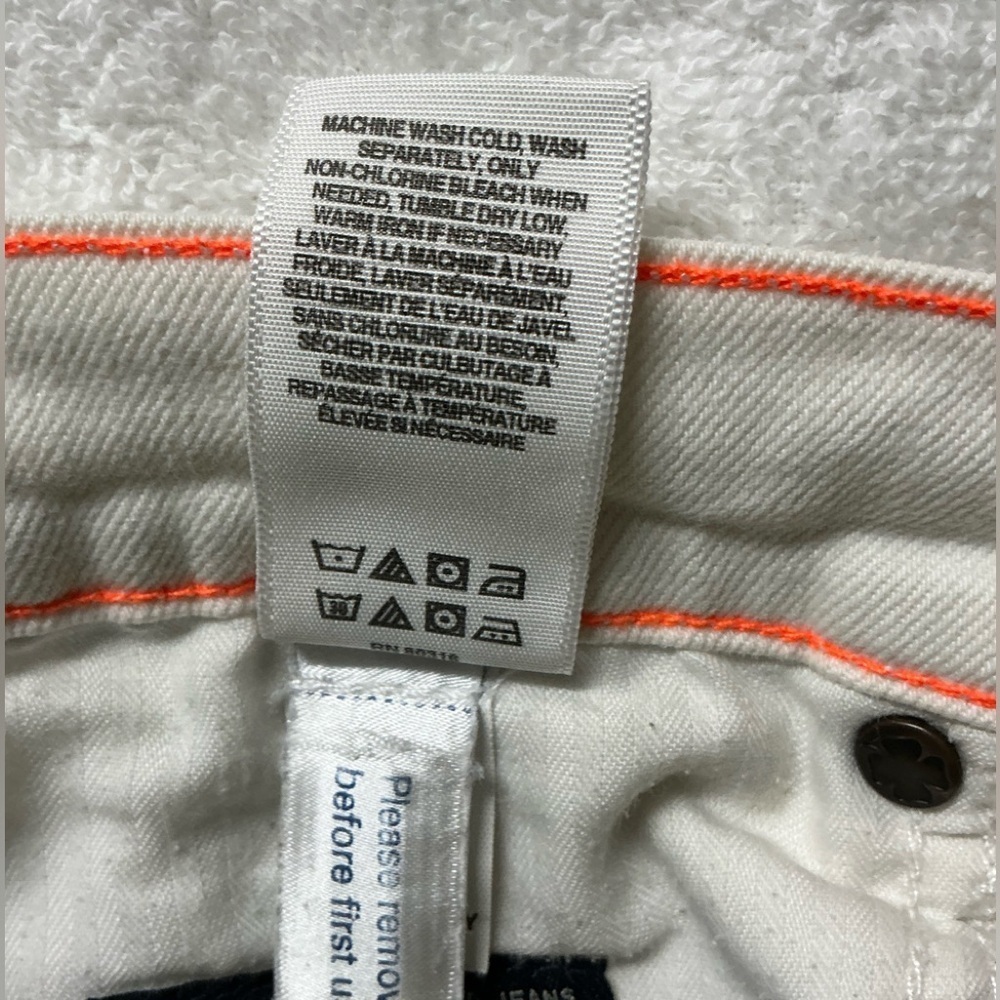 Lucky Brand White Sienna Tomboy Crop Jeans - Picture 9 of 9